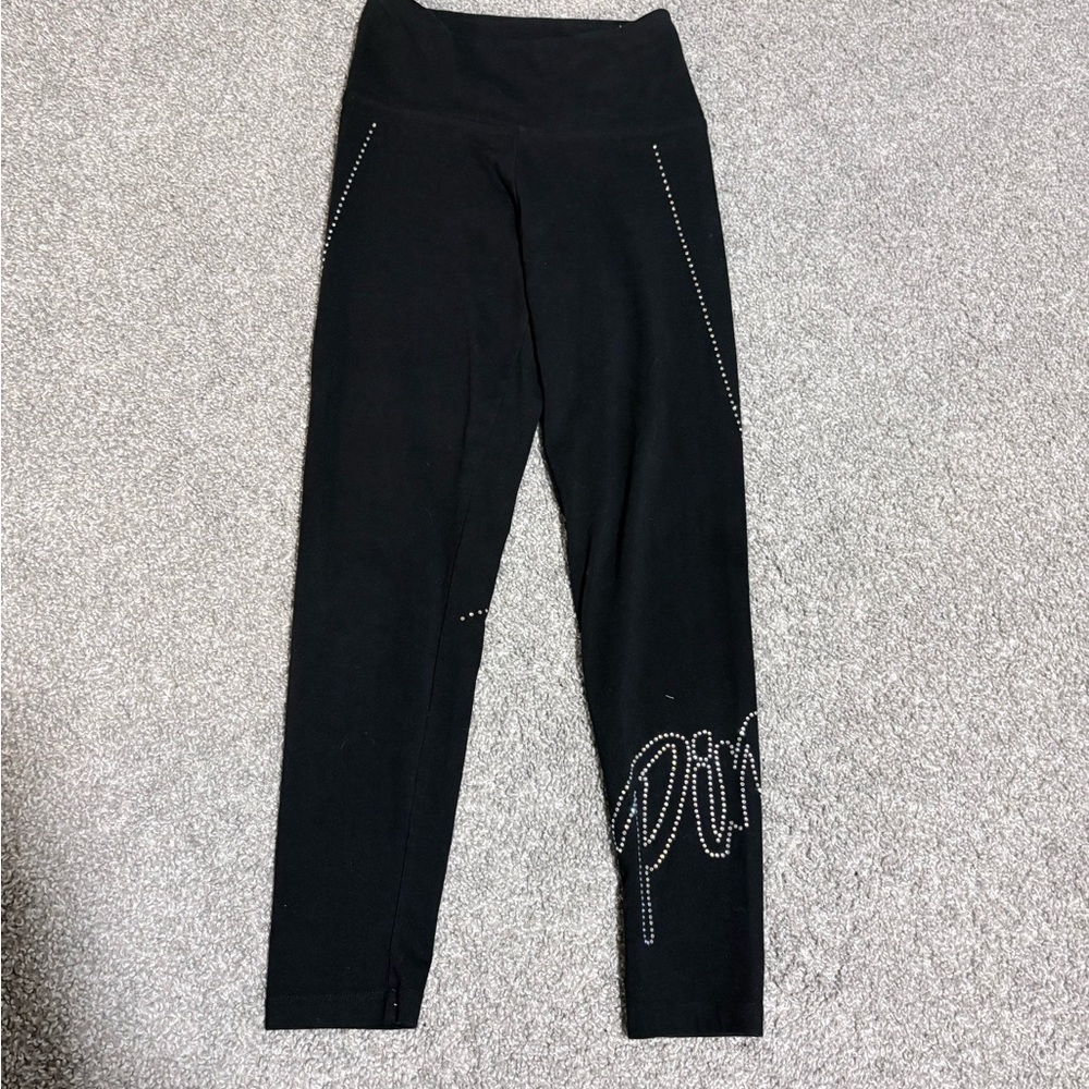 PINK Victoria's Secret Black Leggings